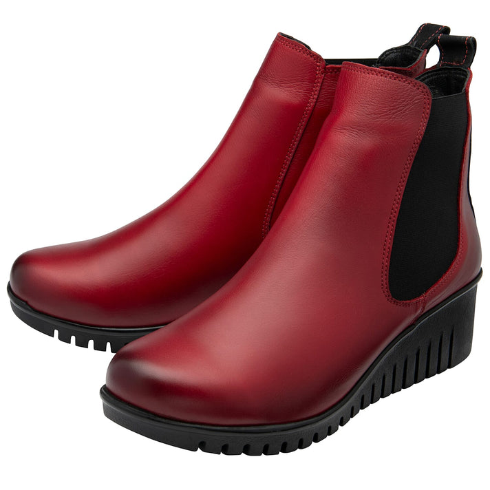 Lotus Dresden Ladies Ankle Boot (Size 5) - Red 8438688 1