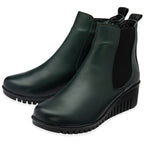 Lotus Dresden Ladies Ankle Boot (Size 6) - Green