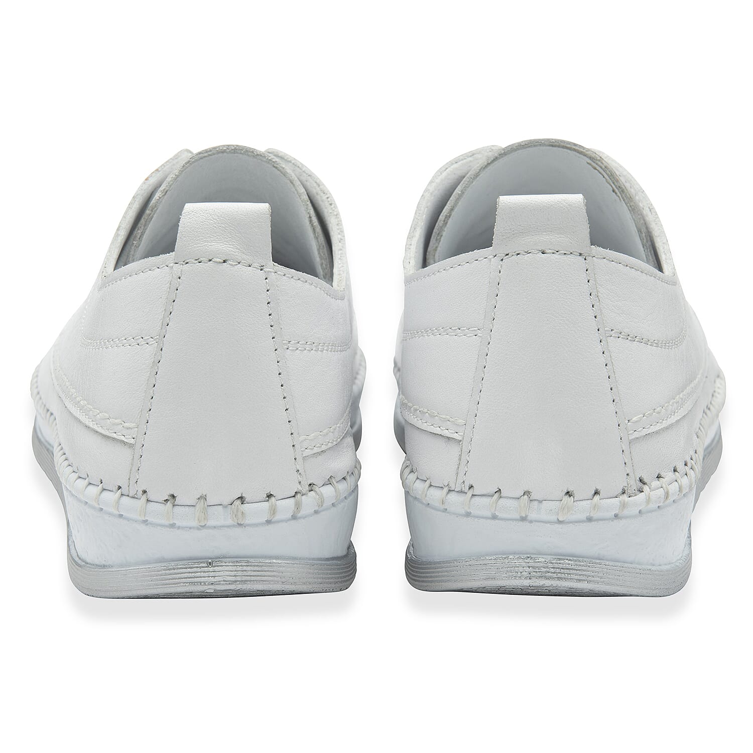 Lotus Womens Rimini Lace Up Casual Sneaker (Size 6) - White 8555609 2