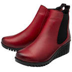 Lotus Dresden Ladies Ankle Boot (Size 3) - Red