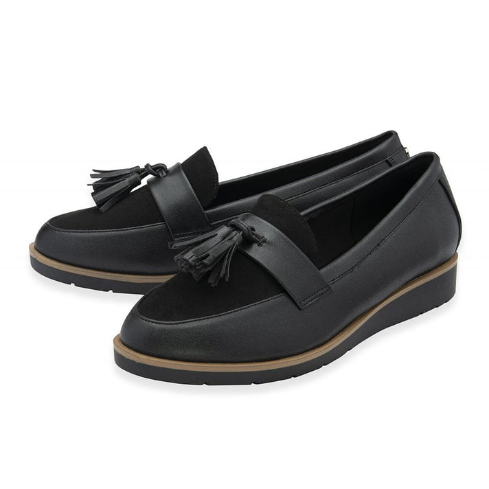 Lotus York Tassel Loafer (Size 7) - Black 8086812 1