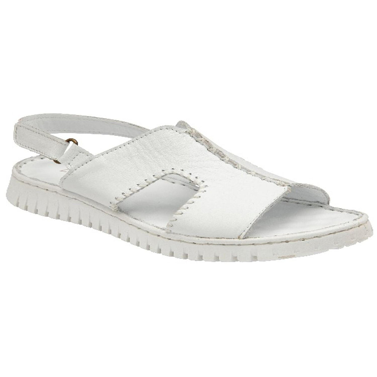 Lotus Ladies White Astrid Open-Toe Mule Sandals (Size - 3) 8177918 1
