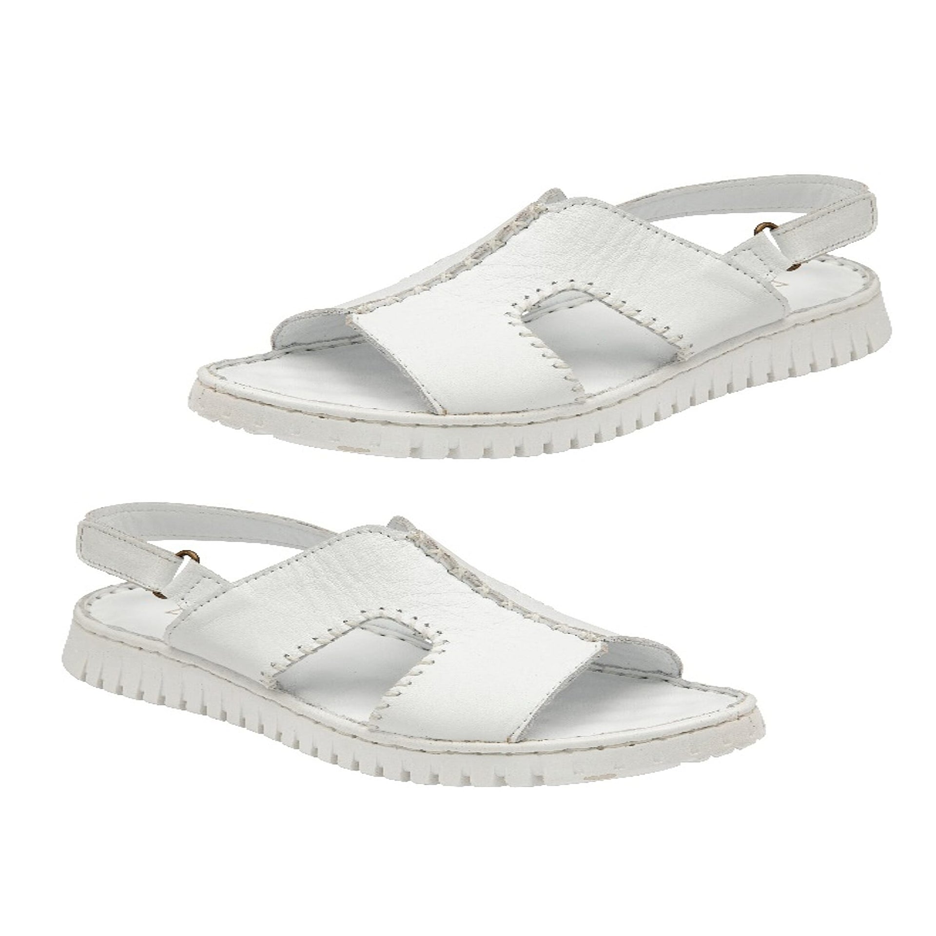 Lotus Ladies White Astrid Open-Toe Mule Sandals (Size - 5) 8177920 0