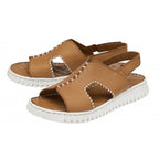 Lotus Leather Astrid Slingback Sandal (Size 3) - Tan