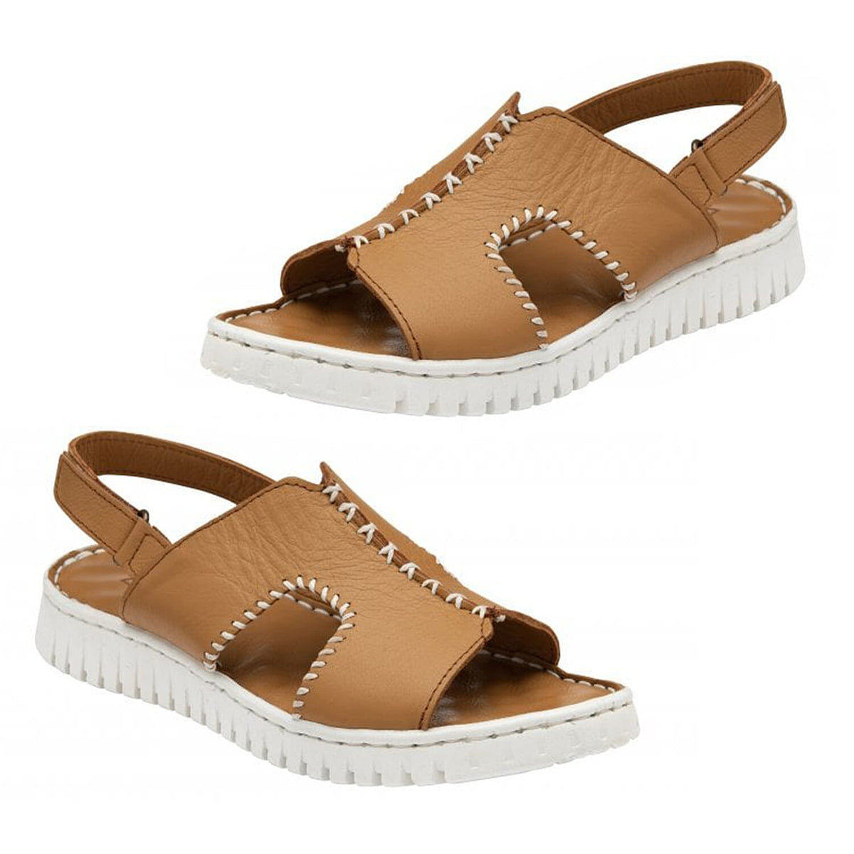 Lotus Leather Astrid Slingback Sandal (Size 3) - Tan 7797530 2