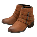 LOTUS Emelia Boots (Size 4) - Tan