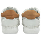 Lotus Womens Lorena Breathable Leather Trainers (Size 3) - White