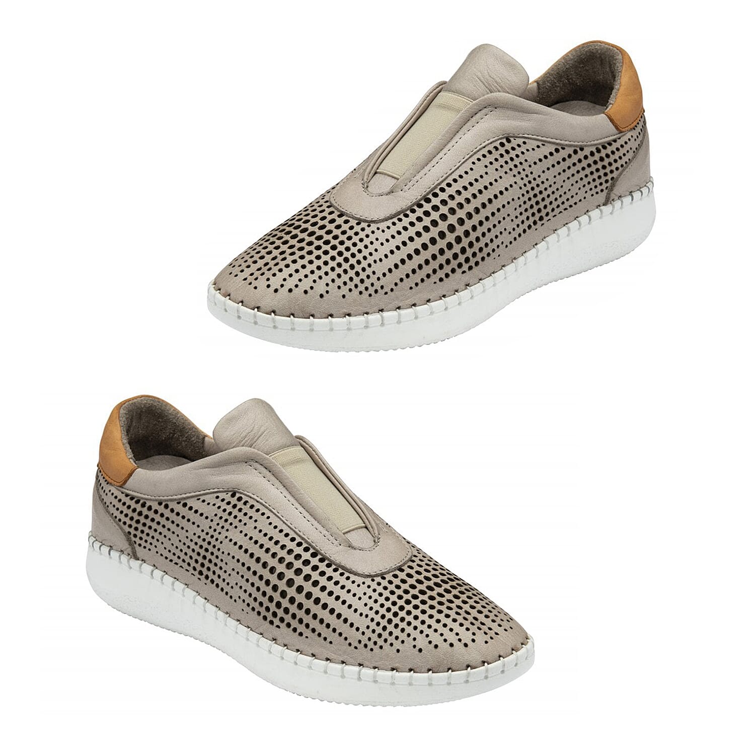 Lotus Women's Lorena Breathable Leather Trainers V32491561 0