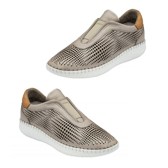 Lotus Women's Lorena Breathable Leather Trainers 8206987 1