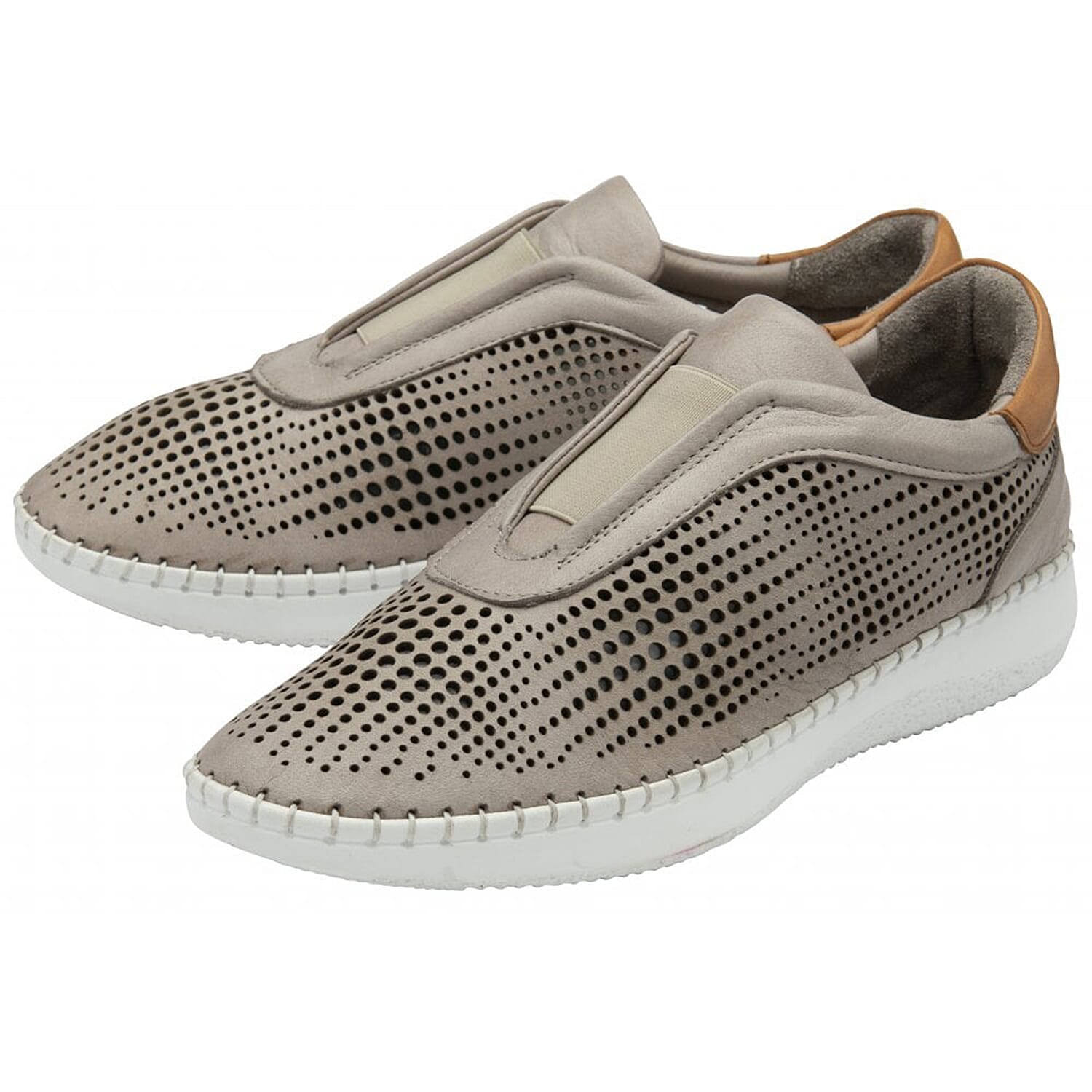 Lotus Women's Lorena Breathable Leather Trainers V32491561 1