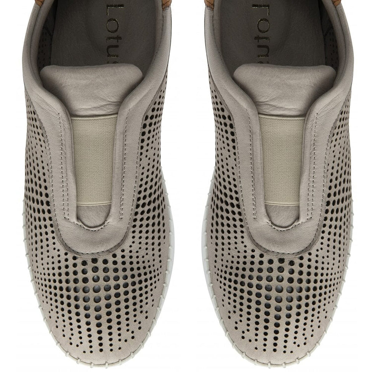Lotus Women's Lorena Breathable Leather Trainers V32491561 3