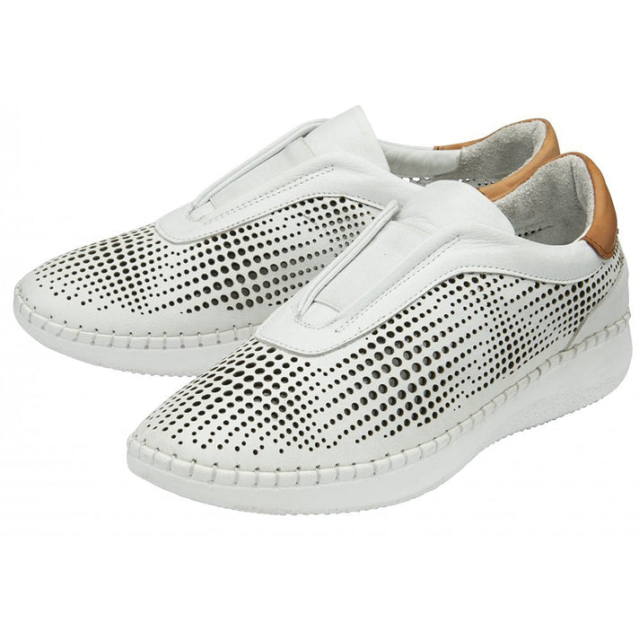 Lotus Women's Lorena Breathable Leather Trainers 8206993 2