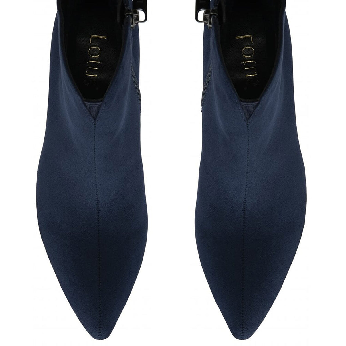 Lotus Lori Pointed Toe Ankle Boots (Size 4) - Navy 8305144 2