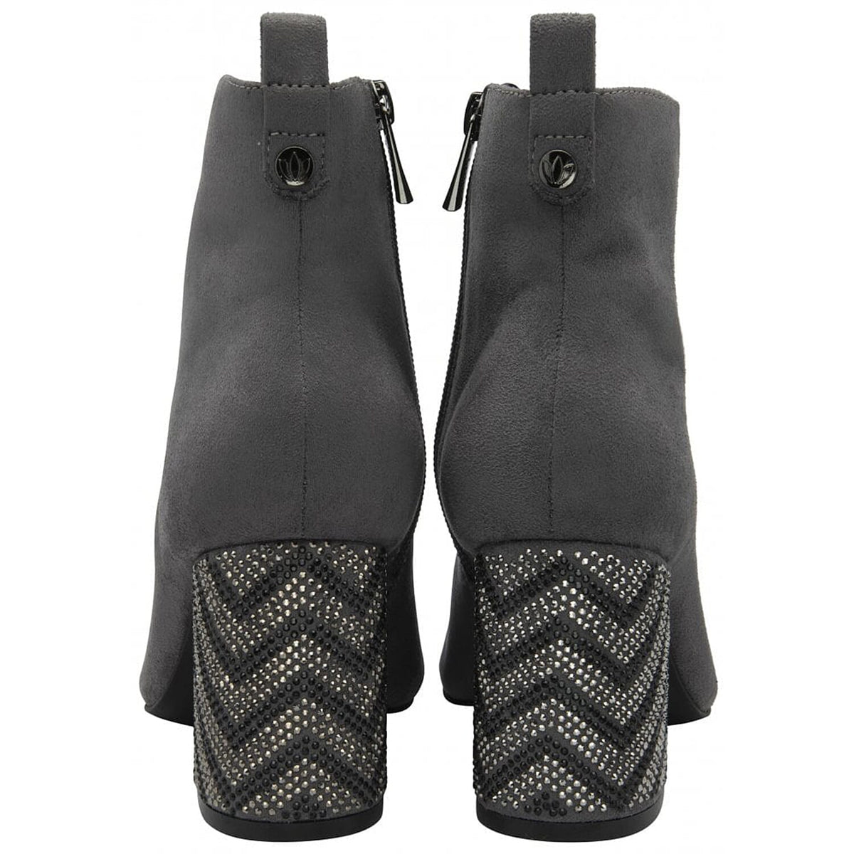 Lotus Lori Pointed Toe Ankle Boots (Size 5) - Grey V32586870 1