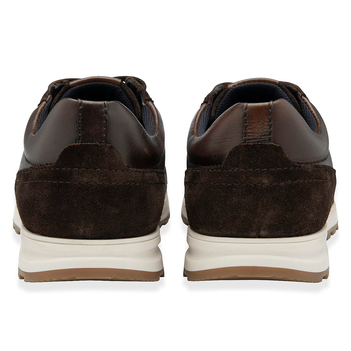 Lotus Tirso Mens Leather Lace-Up Casual Shoes (Size 8) - Brown V32581523 3