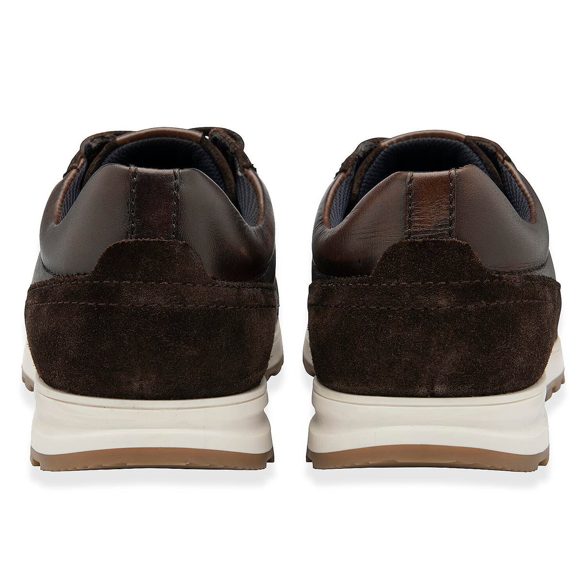 Lotus Tirso Mens Leather Lace-Up Casual Shoes (Size 9) - Brown V32525775 3