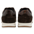 Lotus Tirso Mens Leather Lace-Up Casual Shoes (Size 9) - Brown
