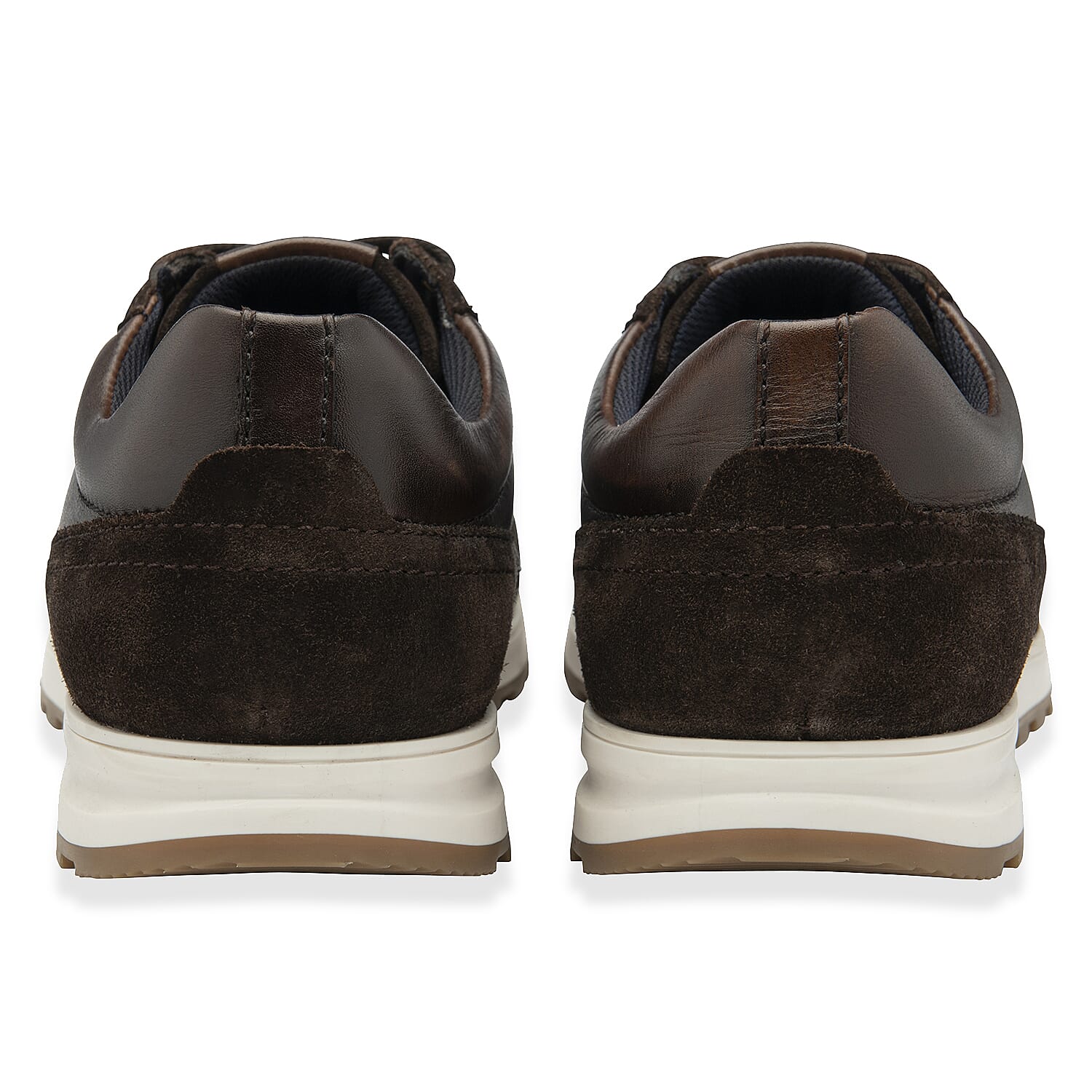 Lotus Tirso Mens Leather Lace-Up Casual Shoes (Size 9) - Brown V32525775 3