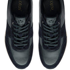 Lotus Tirso Mens Leather Lace-Up Casual Shoes (Size 10) - Navy