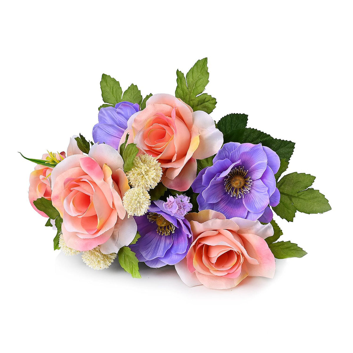 Lotus Rose Large Faux Flower Bouquet 7688522 1