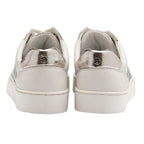 Lotus Siama Floral Trainers (Size 3) - White