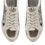 Lotus Siama Floral Trainers (Size 3) - White