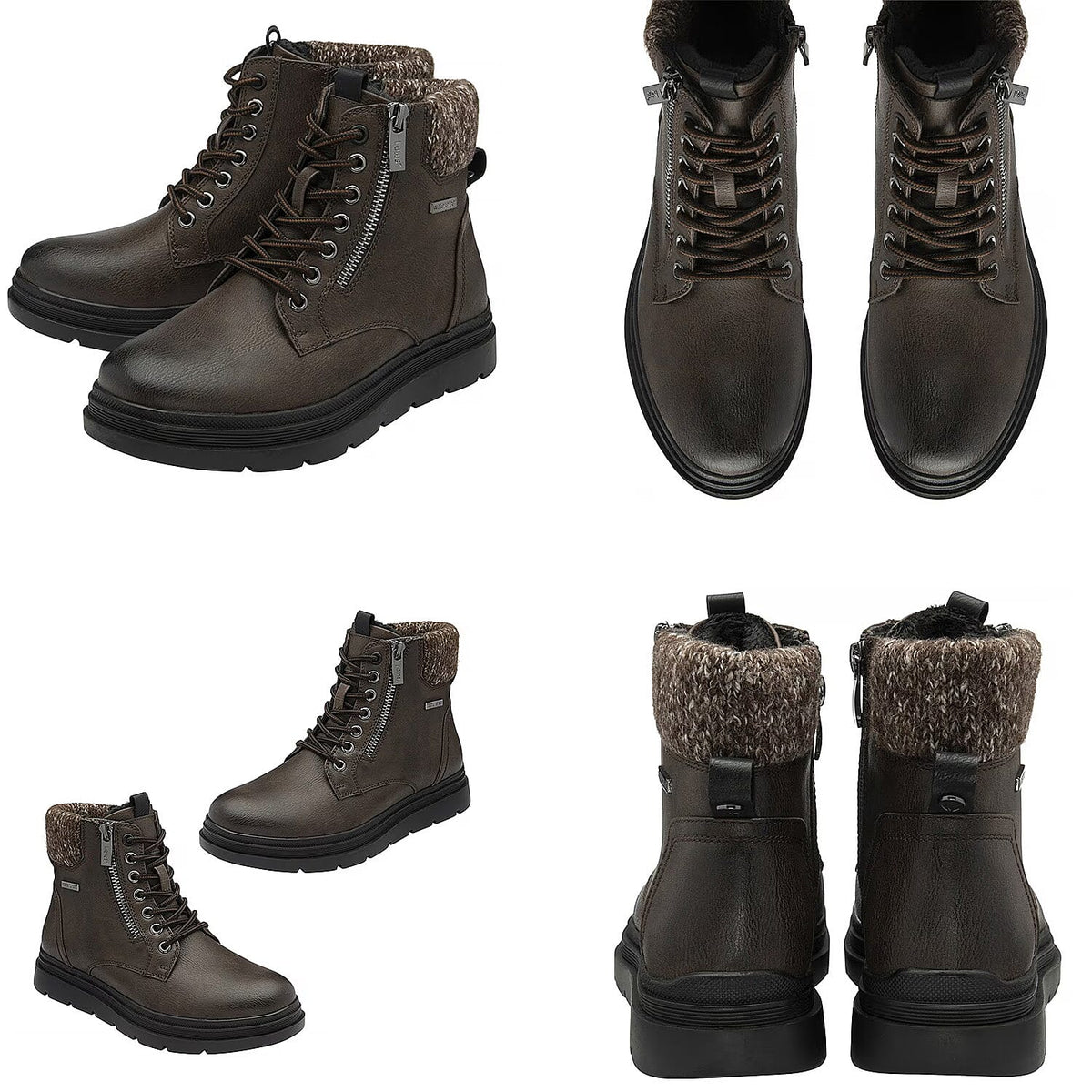 Lotus Saundra Ladies Lace Up Ankle Boots (Size 4) - Brown V32643494 7