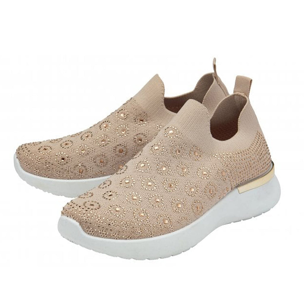 Lotus Ladies Stamway Slip-On Shoes (Size 3) - Pink