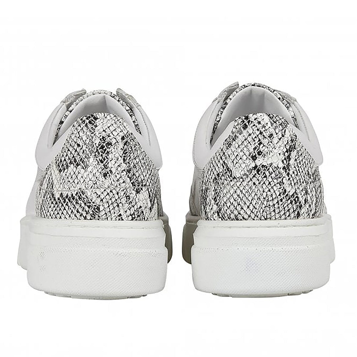 Lotus Stressless Leather Venice Lace-Up Trainers in White Colour 3589487 2