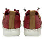 Lotus Womens Leather Tassia Lace-Up Shoes (Size 5) - Pink