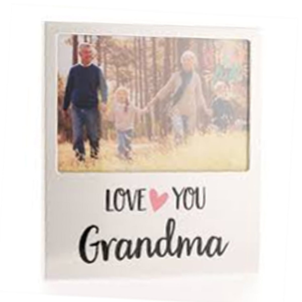 Love You Grandma Aluminium Frame (Size - 6x4) - Silver Purple 8178439 0