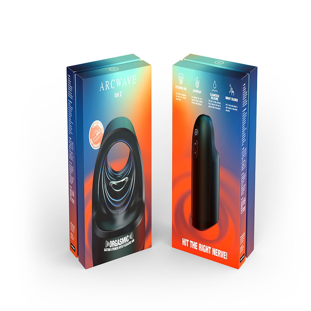 Arcwave Ion 2 Pleasure Air Rechargeable Male Masturbator - Black 8351086 9