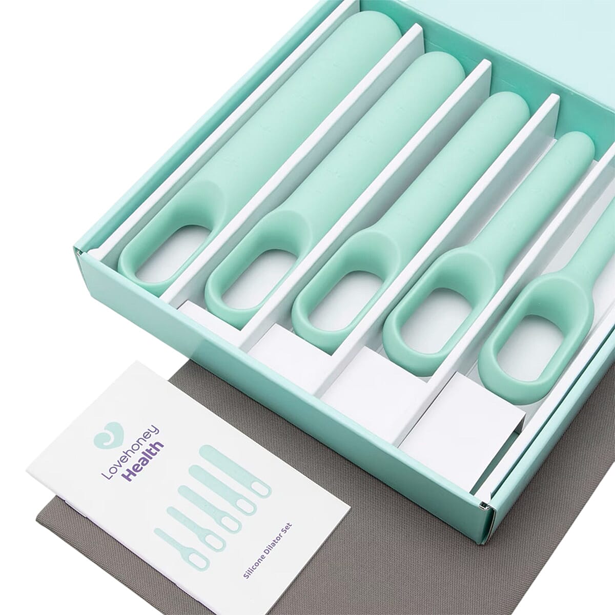 Lovehoney Health Silicone Dilator Set (5 Piece) 8183896 2