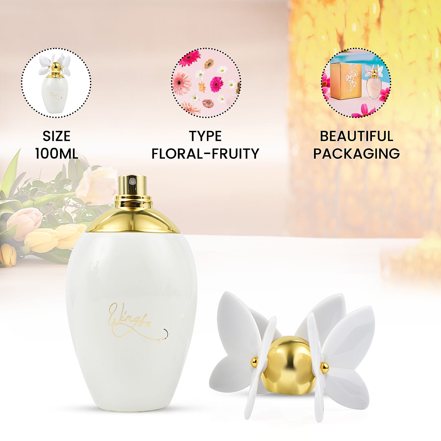 Lucy Mecklenburgh Wings Eau de Parfum Spray 100ml 3087614 4