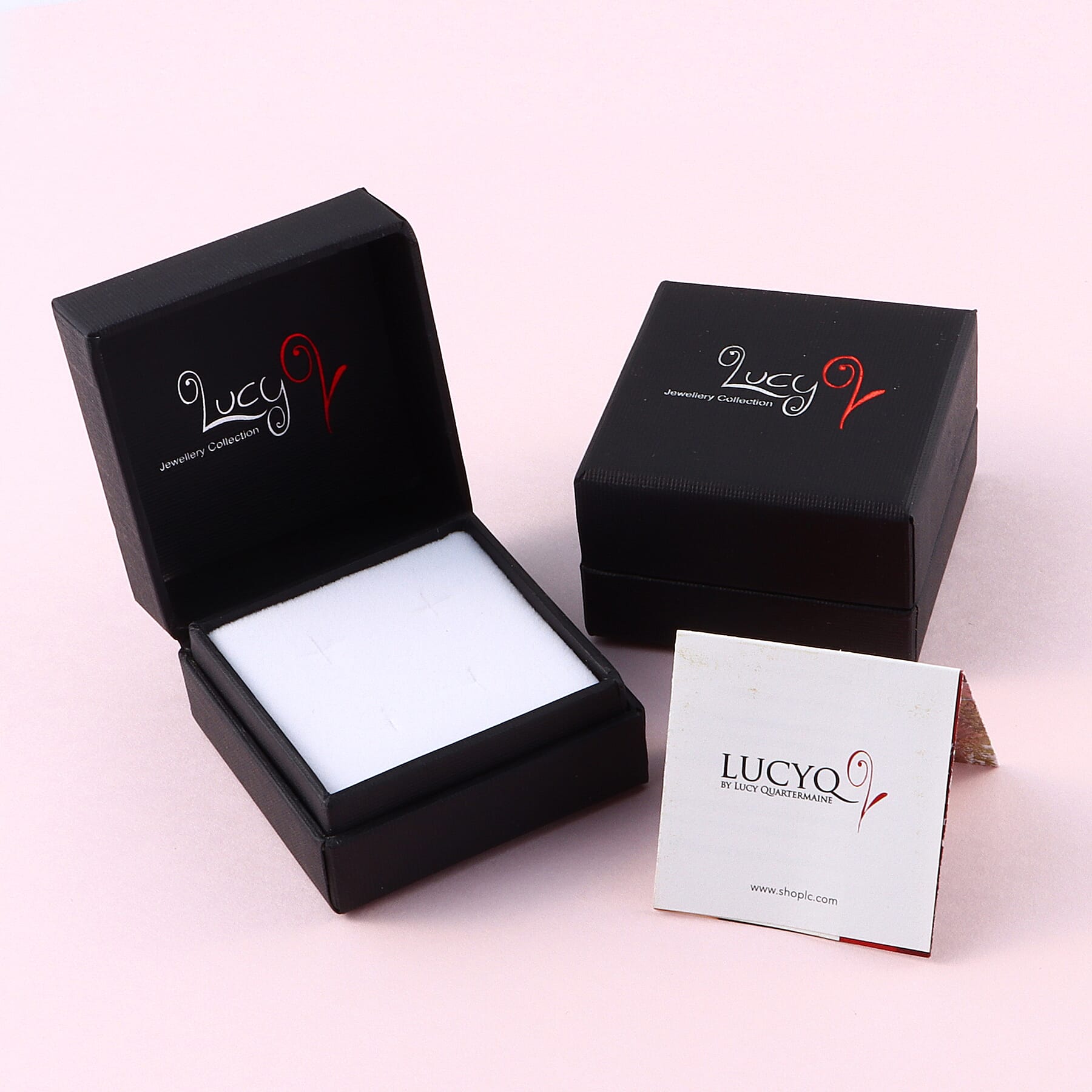 Lucy Q Multi Texture Drop Collection - Crisscross Ring Rhodium Plated Sterling Silver 3889644 6