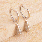 LucyQ Airdrip Collection - Rhodium Overlay Sterling Silver Dangle Detachable Earrings