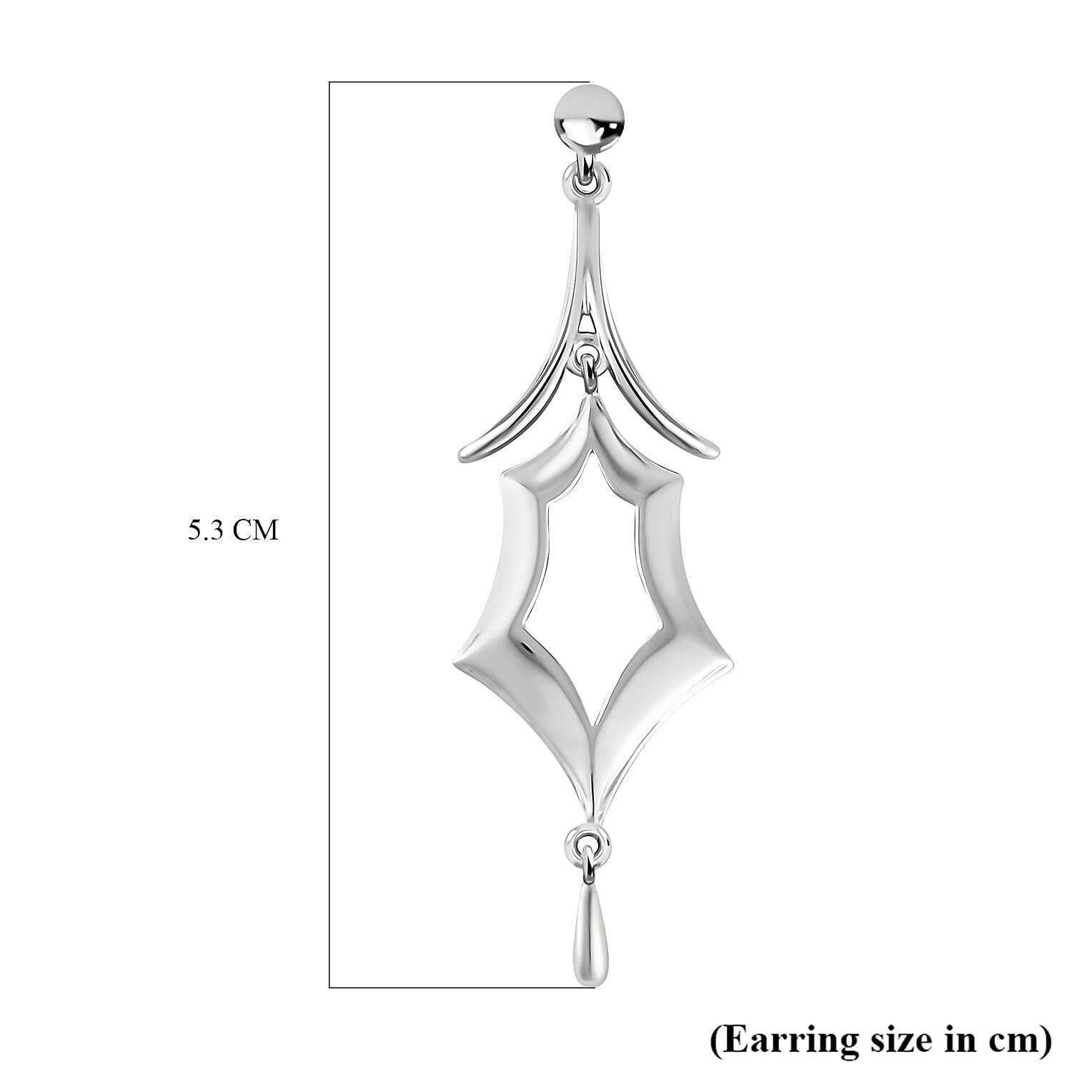 Lucy Q Spider Web Collection - Rhodium Overlay Sterling Silver Earrings 7563796 4