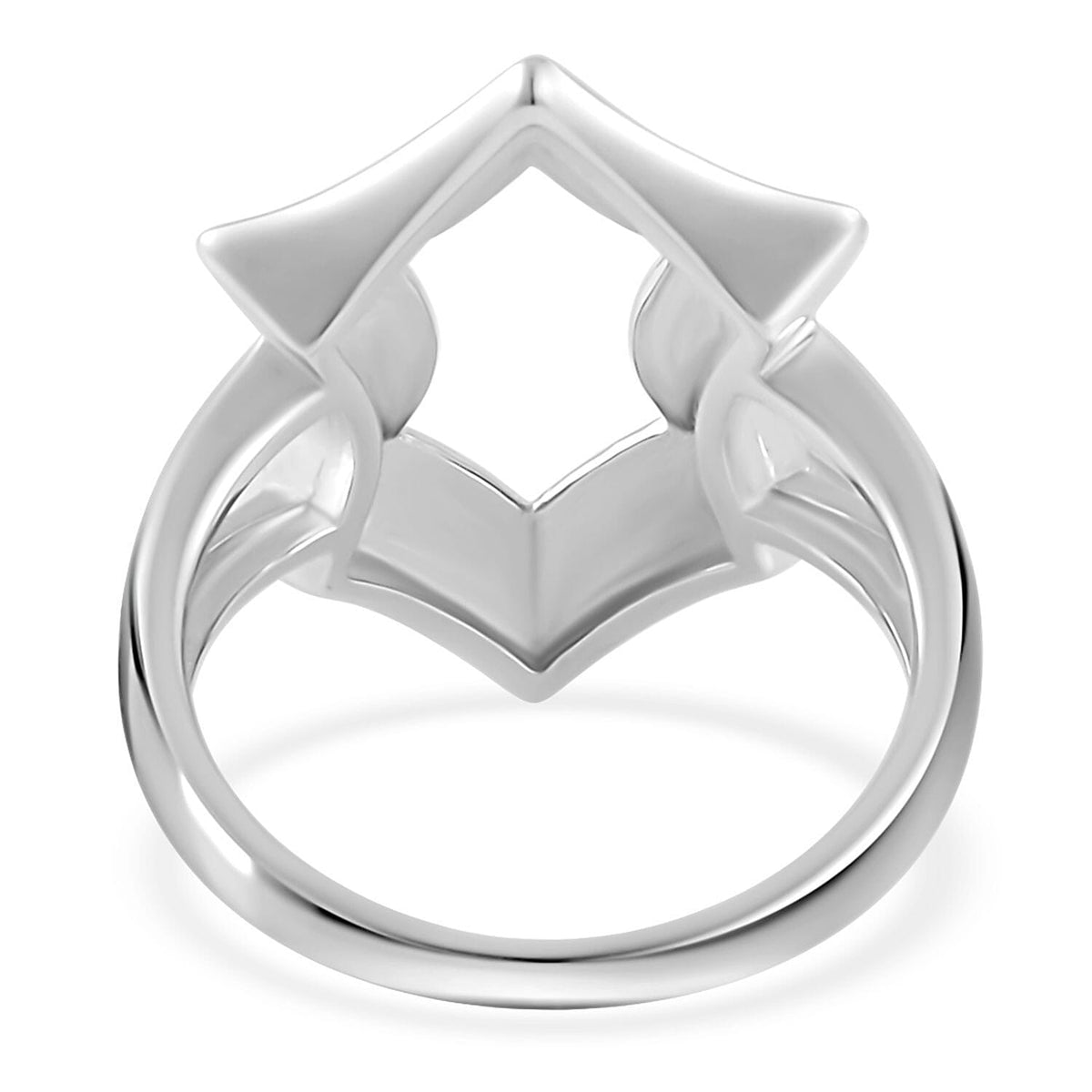 Lucy Q Spider Collection - Rhodium Overlay Sterling Silver Ring 7563800 5