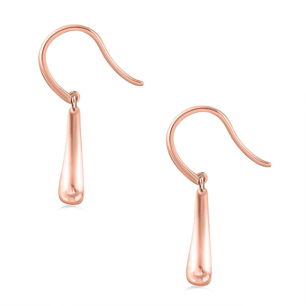 Lucy Q Sycamore Collection - 18K Vermeil Rose Gold Plated Sterling Silver Earrings