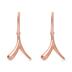 Lucy Q Sycamore Collection - 18K Vermeil Rose Gold Plated Sterling Silver Earrings