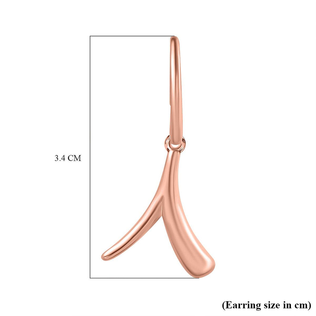 Lucy Q Sycamore Collection - 18K Vermeil Rose Gold Plated Sterling Silver Earrings