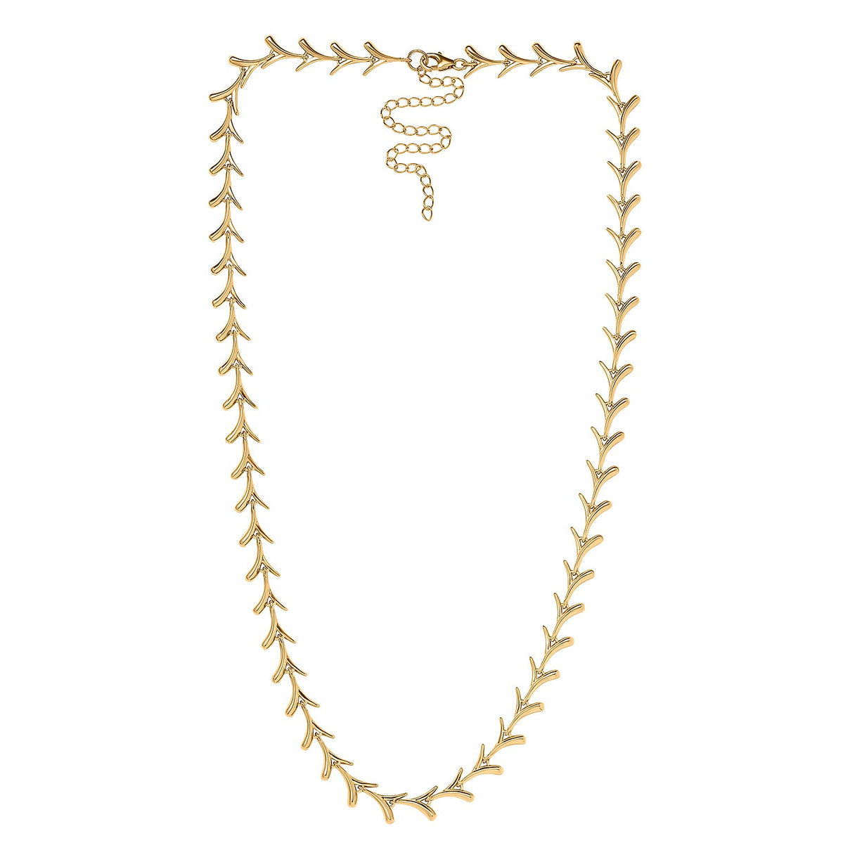 Lucy Q Sycamore Collection - 18K YG Vermeil Plated Sterling Silver Necklace (Size - 20), Silver Wt. 35 Gms 7751328 4