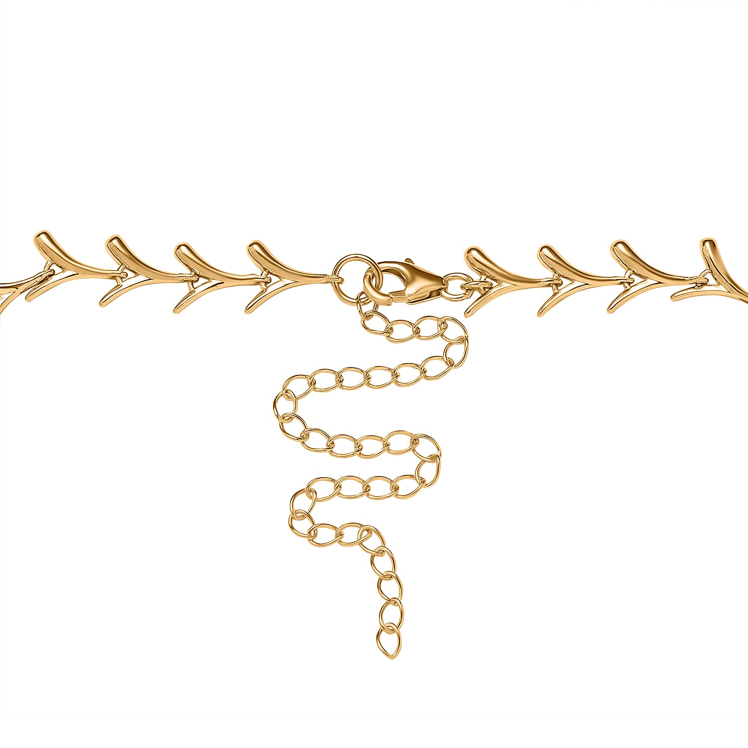 Lucy Q Sycamore Collection - 18K YG Vermeil Plated Sterling Silver Necklace (Size - 20), Silver Wt. 35 Gms 7751328 5