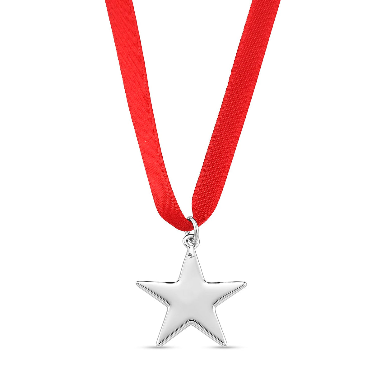 Lucy Q - Star Bauble Collection Pendant with Red Ribbon 8283762 6