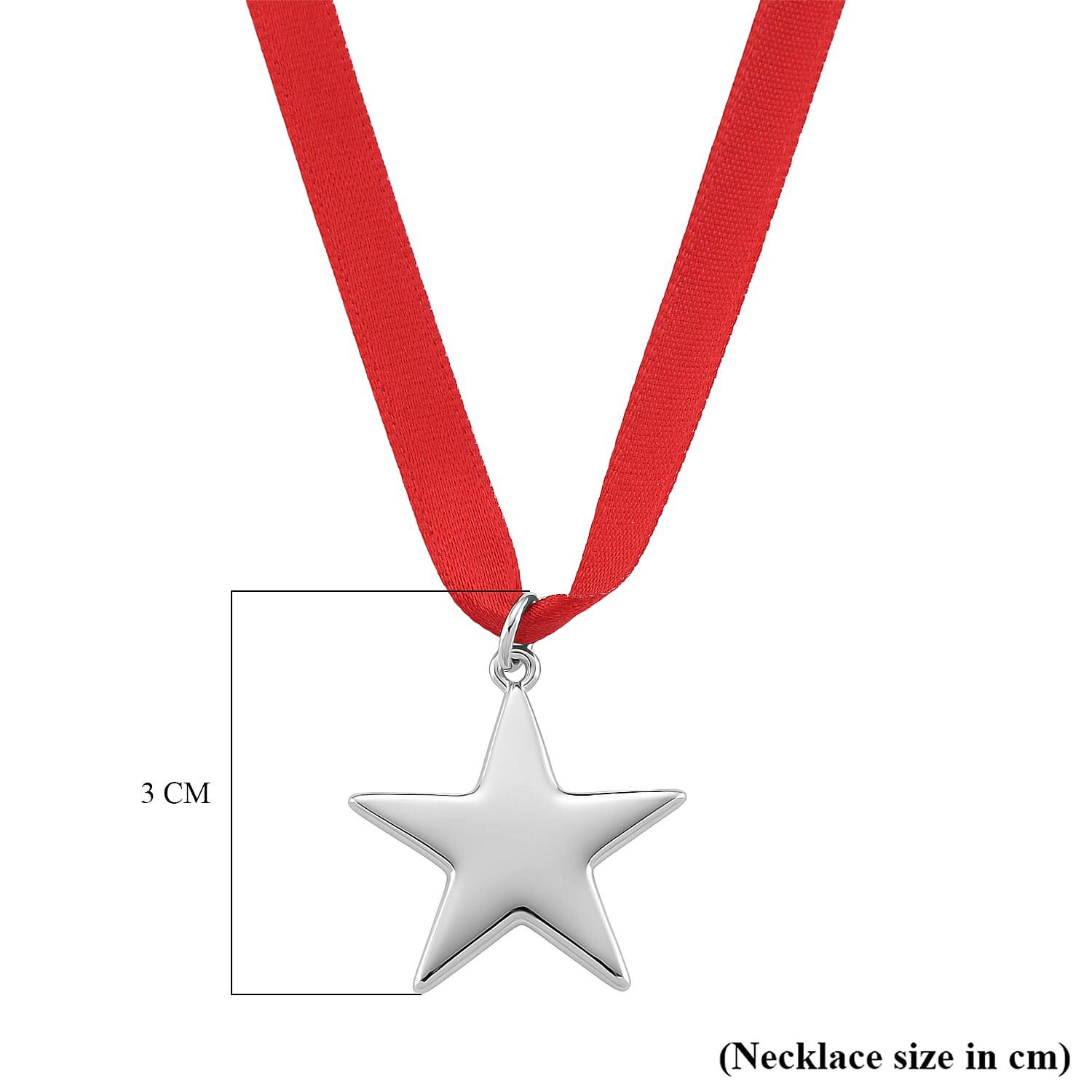 Lucy Q - Star Bauble Collection Pendant with Red Ribbon 8283762 7