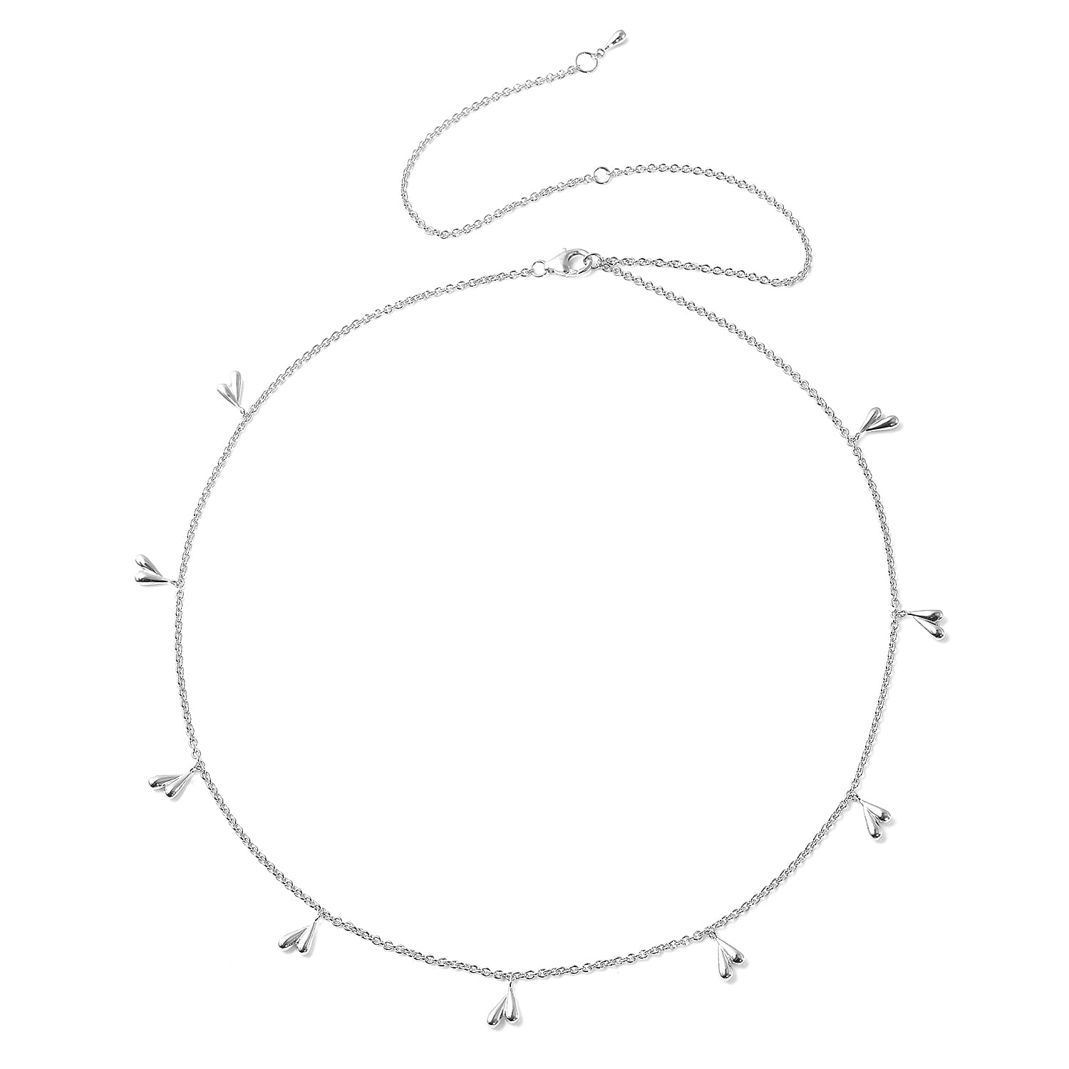 Lucy Q Tears Collection - Necklace Size 18/22/26 inches in Rhodium Plated Sterling Silver 3881041 0