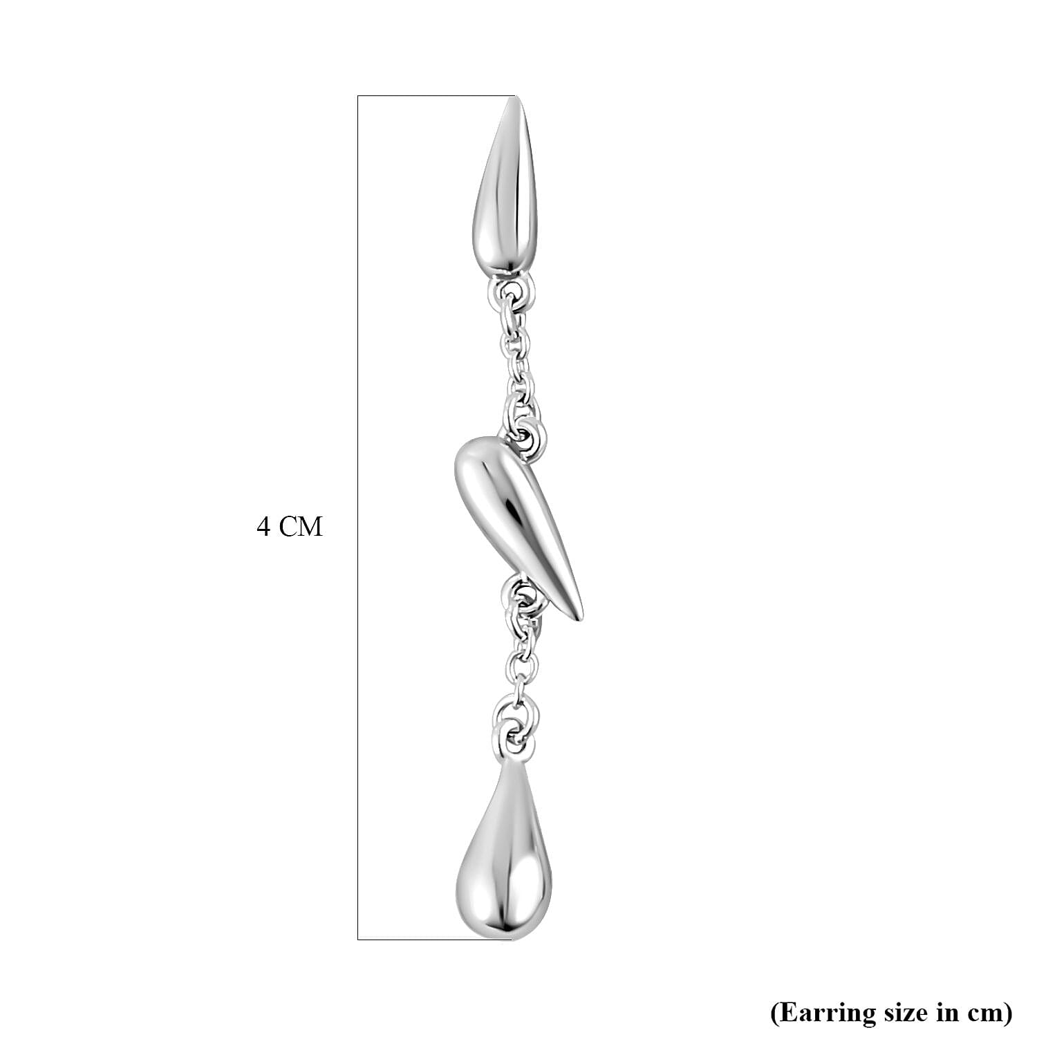 Lucy Q Drip Collection - Rhodium Overlay Sterling Silver Earrings 7544208 5