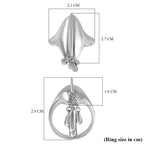 Lucy Q Drip Collection - Together Sterling Silver Ring
