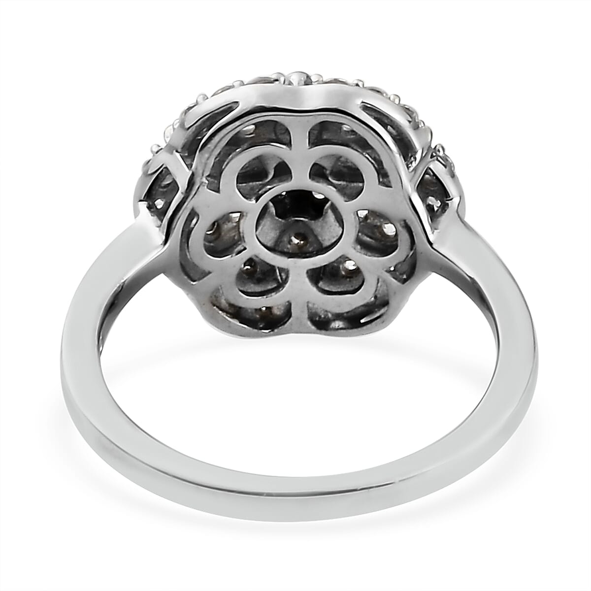 Lustro Stella Finest CZ 1.38 Ct. Ring in Platinum Plated Sterling Silver 6908934 5