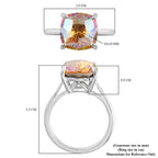 Light Topaz Shimmer Ring in Sterling Silver